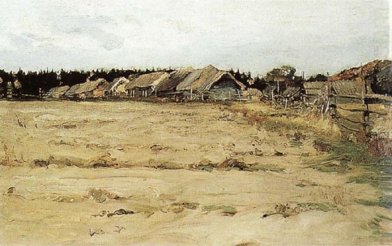 Sergei Vinogradov Martzianovo Village china oil painting image